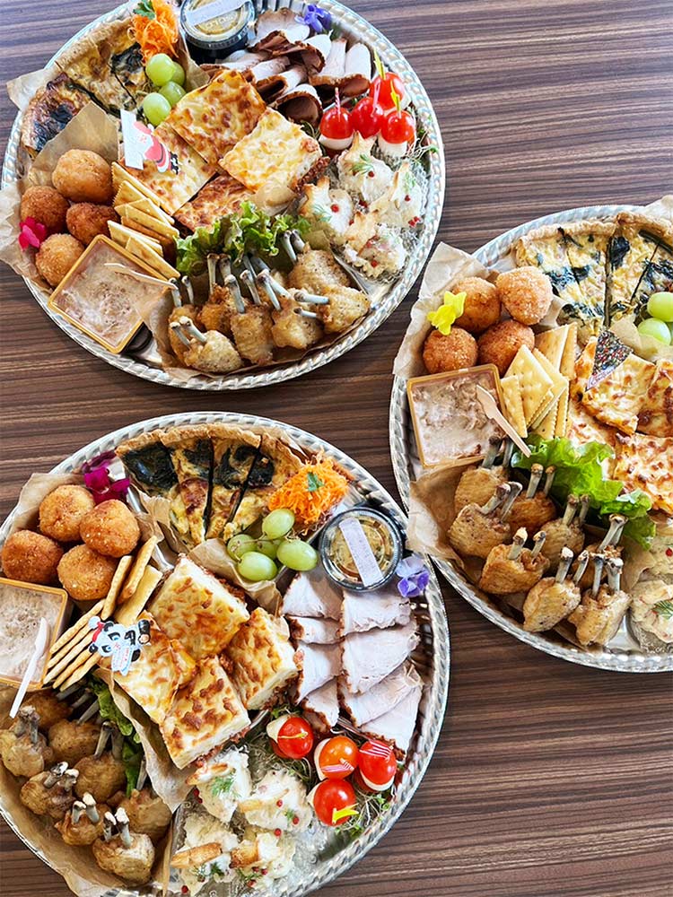 広島市のオードブル・お弁当のテイクアウト | 5 feet café